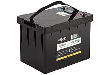 Литиевый тяговый аккумулятор Gelbert LiFePO4 (12V/80Ah/80А/600Wh) BT/Display