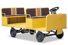 Платформенная тележка электрическая Rutrike ПОСТ ПАССАЖИР