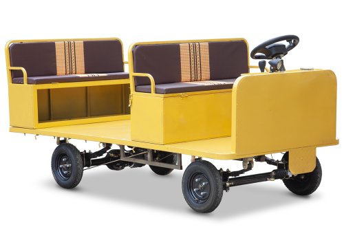 Платформенная тележка электрическая Rutrike ПОСТ ПАССАЖИР