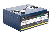 Литиевый тяговый аккумулятор Rutrike LiFePO4 60V/80Ah/80A BT (73V 15A)