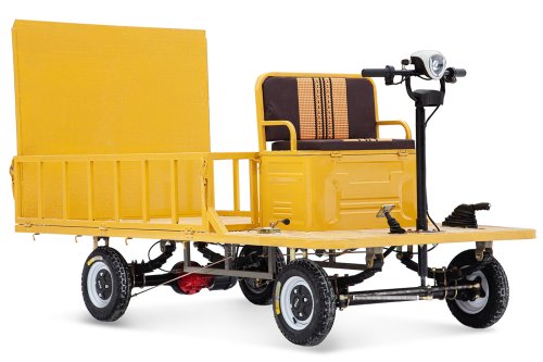 Платформенная тележка электрическая Rutrike ПЕРОН ТРАП