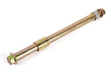 Ось переднего колеса Rutrike L-330мм d-20мм Титан