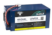 Литиевый тяговый аккумулятор Rutrike LiFePO4 48V/24Ah/30А BT (58,4V 3A)