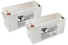 Комплект гелевых аккумуляторов RuTrike 6-EVF-150 (24V150A/H C3)