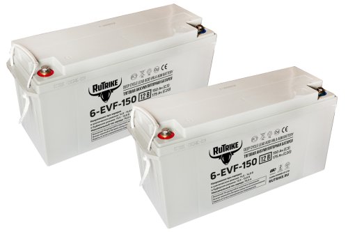 Комплект гелевых аккумуляторов RuTrike 6-EVF-150 (24V150A/H C3)
