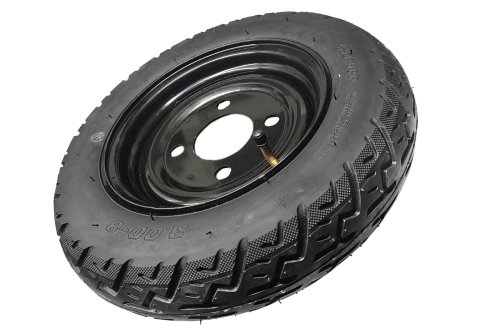 Покрышка 3,00*8 "плоские" в сборе с диском 