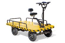 Платформенная тележка электрическая Rutrike СКЛАД 1750