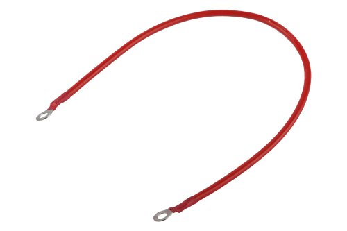 Перемычка 8AWG 500мм M8 красная