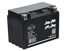 Аккумулятор стартерный для мототехники SKN YTZ12S (12V/11Ah/210A) [UTZ12S, CT 1211, HYB16A-AB]