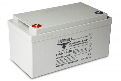 Аккумуляторная батарея Rutrike 6-CNF(J)-50 (12V54A/H C20)