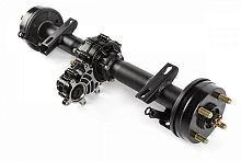 Мост задний в сборе с редуктором Кэб 800 мм