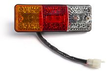 Блок-фара задняя правая/левая 48В Гибрид прямоугольная 2022(193*68мм.)