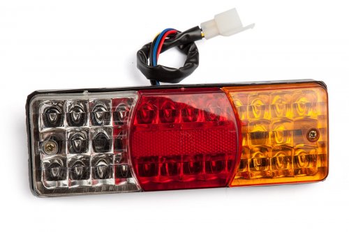 Блок-фара задняя правая 12В D2. D4(193*68мм.)