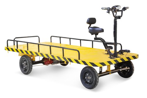 Платформенная тележка электрическая Rutrike СКЛАД 2500