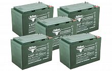 Комплект тяговых аккумуляторов RuTrike 6-DZF-24 (60V24A/H C2)