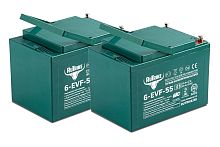 Комплект тяговых аккумуляторов RuTrike 6-EVF-55 (24V55A/H C3)