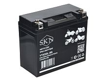 Аккумулятор стартерный для мототехники SKN YTX20L-BS (12V/18Ah/270A) [CT 12201, YTX20HL-BS]
