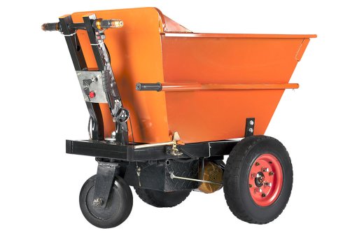 Rutrike Самоходная тачка «Ковш» СТК 500 48V800W подставка для ног купить в Москве с доставкой по всей России