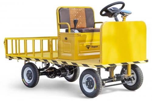 Платформенная тележка электрическая Rutrike ПЕРОН