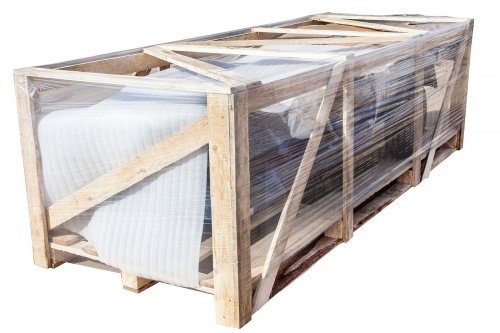 Упаковка оптимальная, ударопрочная ГЭТ в частичном разборе  с обрешеткой