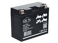 Аккумулятор стартерный для мототехники SKN YTX12-BS (12V/12Ah/180A) [CT 1212, YB14L-A2, YB10L-B]