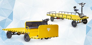 Поступление платформенных тележек и электрокаров