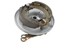 Тормозной барабан передний  в сборе с колодками Гермес