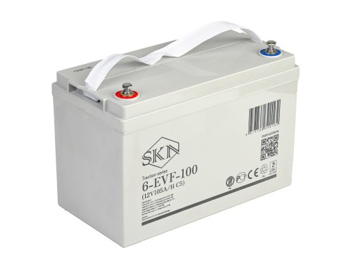 Аккумулятор тяговый SKN 6-EVF-100 (12V105A/H C5) купить в Москве с доставкой по всей России